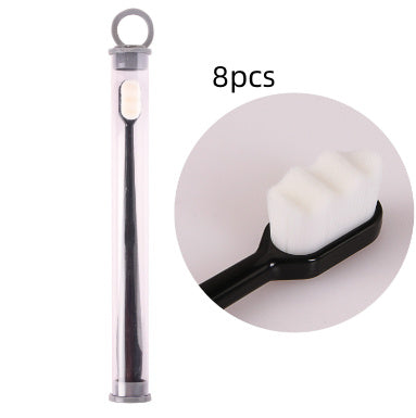 Ultra-Soft Toothbrush: Deep Clean, Portable Oral Care for Travel