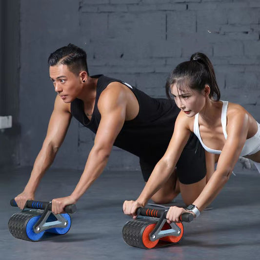 Automatic Ab Wheel Roller: Powerful Home Gym Workout for Abs, Waist & Core
