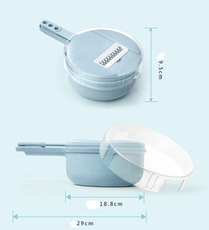 8-in-1 Mandoline Slicer: Versatile Kitchen Tool for Easy Prep