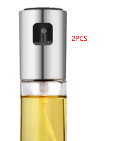 Leakproof BBQ Oil Sprayer: Healthy Cooking & Grilling with Push-Type Vinegar Spray Bottle