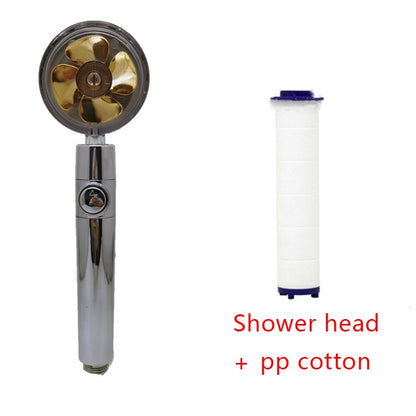 360° Rotating Shower Head: High-Pressure Water Saving