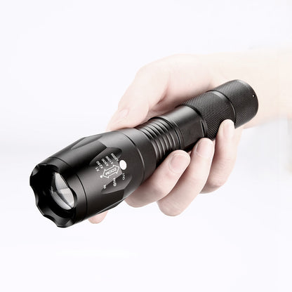 Portable LED Flashlight: Zoomable Torch for Hunting