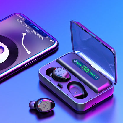 Wireless Bluetooth Headphones with Mic, Power Bank & Phone Stand | All-in-One Multifunctional Set