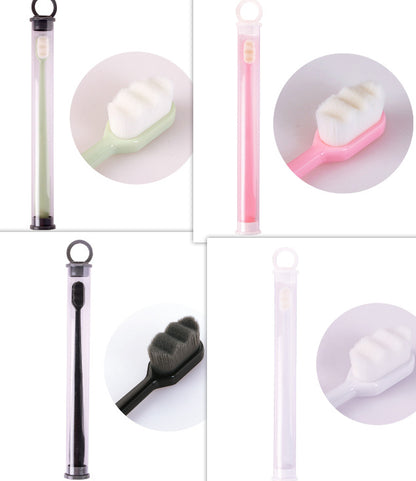 Ultra-Soft Toothbrush: Deep Clean, Portable Oral Care for Travel
