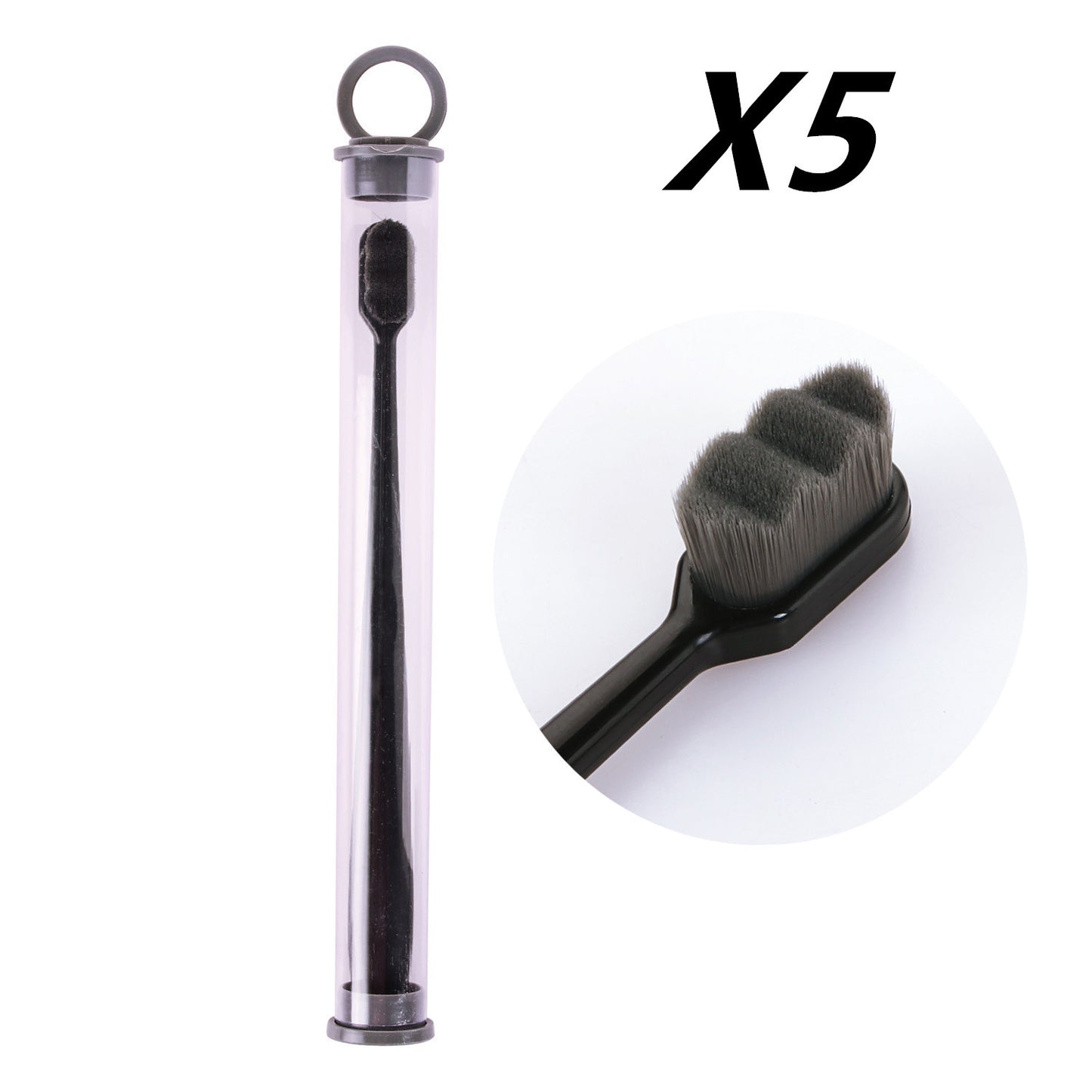 Ultra-Soft Toothbrush: Deep Clean, Portable Oral Care for Travel