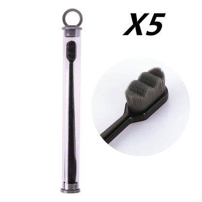 Ultra-Soft Toothbrush: Deep Clean, Portable Oral Care for Travel