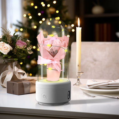 2-in-1 LED Bouquet & Bluetooth Speaker: Perfect Mother's Day Gift