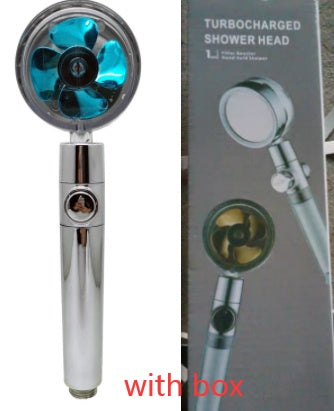 360° Rotating Shower Head: High-Pressure Water Saving
