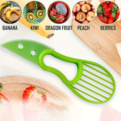 3-in-1 Avocado Slicer: Hassle-Free Avocado Preparation for Home & Outdoor Use
