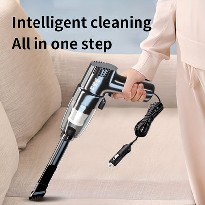[Super Strong] Mini Car Mounted Vacuum Cleaner - High-Power, Dual-Purpose, Portable - For Sedan, Small Spaces