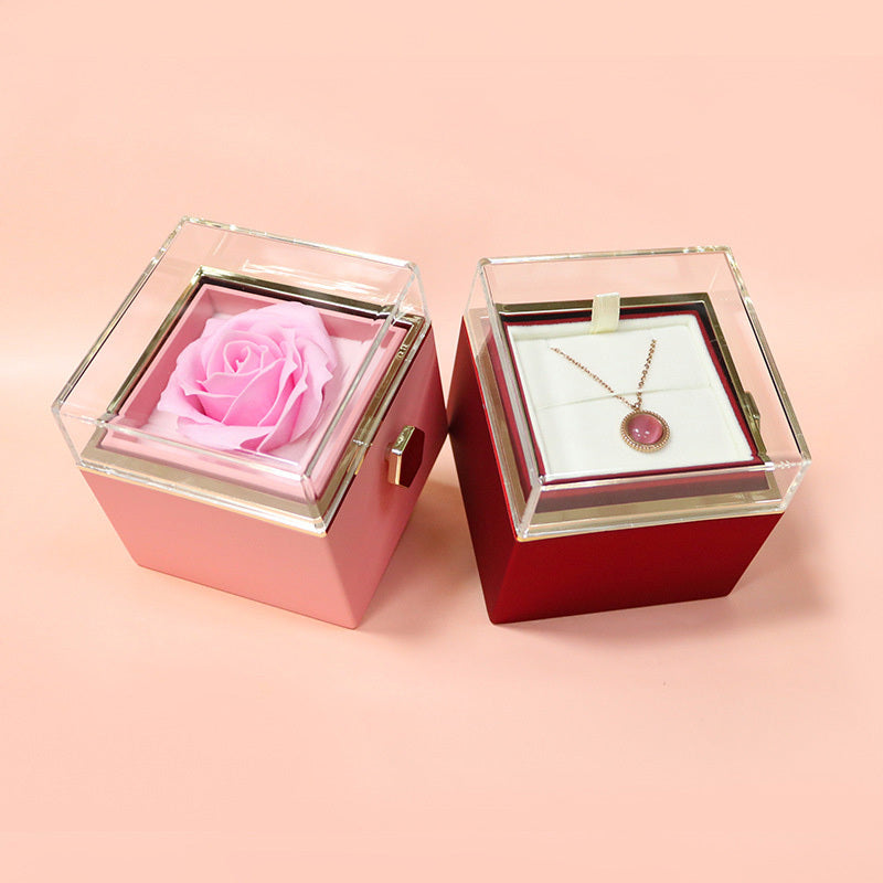 Rotating Rose Gift Box: Perfect Valentine's Day Surprise