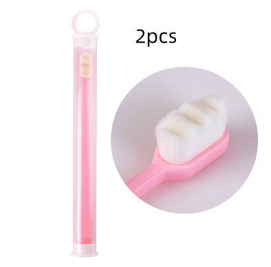Ultra-Soft Toothbrush: Deep Clean, Portable Oral Care for Travel