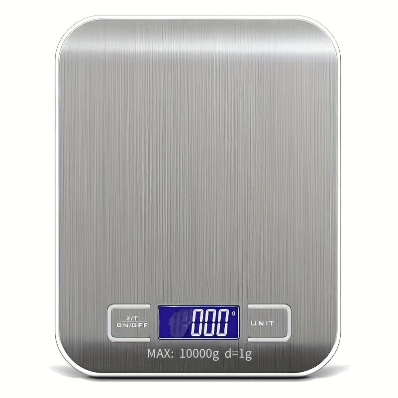 Weluvfit Digital Kitchen Scale: High Precision, Waterproof, Stainless Steel Surface for Cooking and Baking