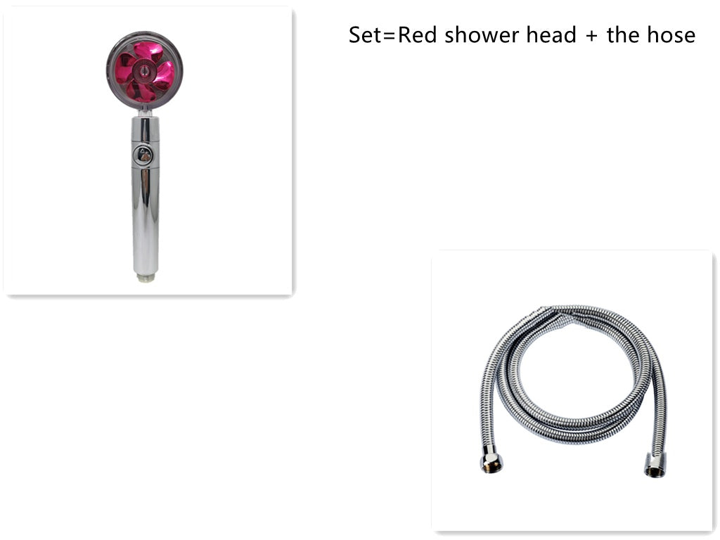 360° Rotating Shower Head: High-Pressure Water Saving