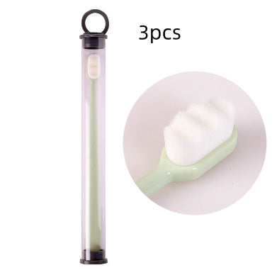Ultra-Soft Toothbrush: Deep Clean, Portable Oral Care for Travel