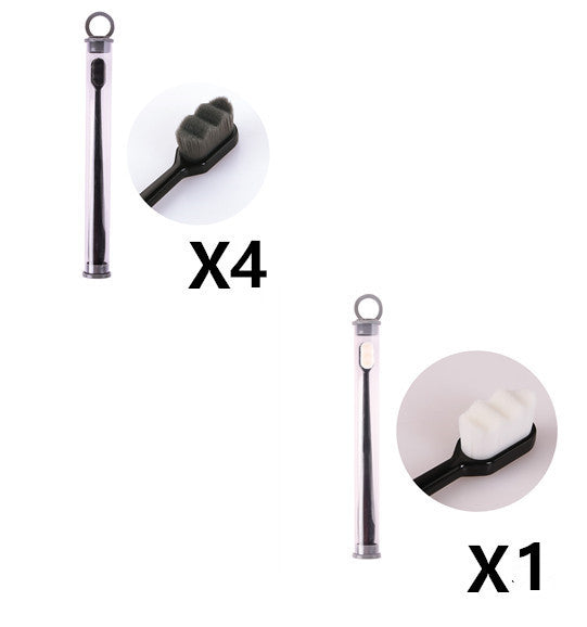 Ultra-Soft Toothbrush: Deep Clean, Portable Oral Care for Travel