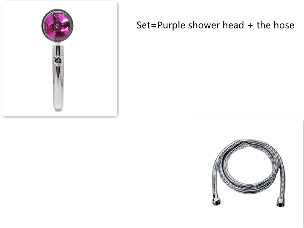 360° Rotating Shower Head: High-Pressure Water Saving