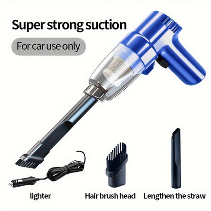 [Super Strong] Mini Car Mounted Vacuum Cleaner - High-Power, Dual-Purpose, Portable - For Sedan, Small Spaces