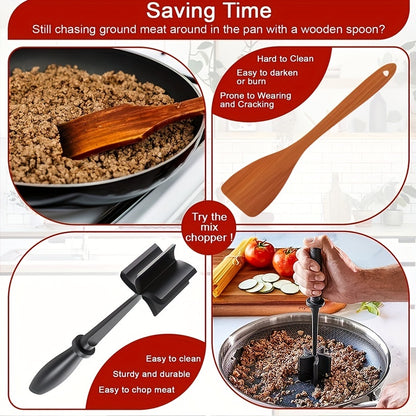 PANCERKA Manual Meat Shredder: Effortless Shredding with Heat-Resistant, Non-Stick Dual Blades
