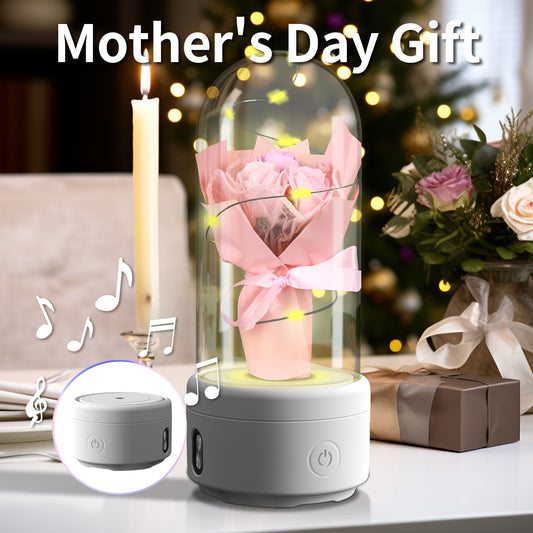 2-in-1 LED Bouquet & Bluetooth Speaker: Perfect Mother's Day Gift