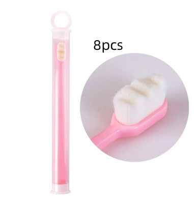 Ultra-Soft Toothbrush: Deep Clean, Portable Oral Care for Travel