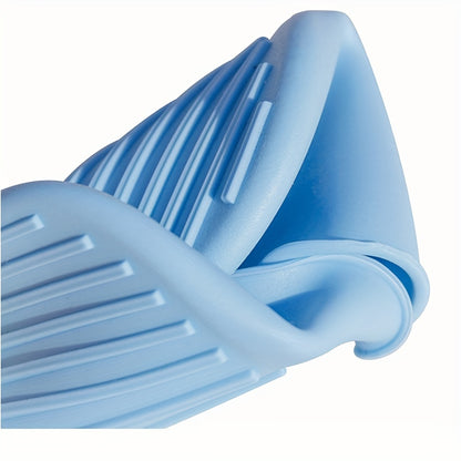 2-Pack Silicone Oven Mitts: Heat Resistant Pot Holders for Cooking & Baking