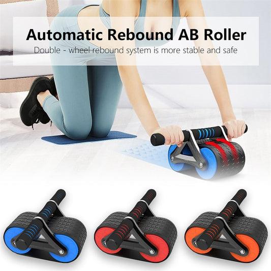 Automatic Ab Wheel Roller: Powerful Home Gym Workout for Abs, Waist & Core