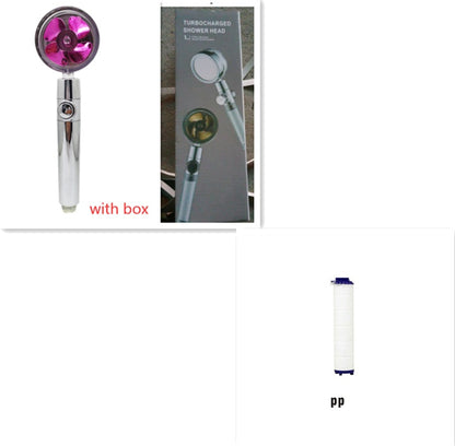 360° Rotating Shower Head: High-Pressure Water Saving