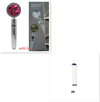 360° Rotating Shower Head: High-Pressure Water Saving