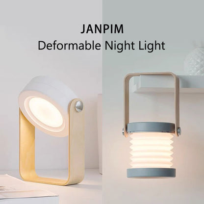 Portable LED Night Light: Foldable and Dimmable Lantern