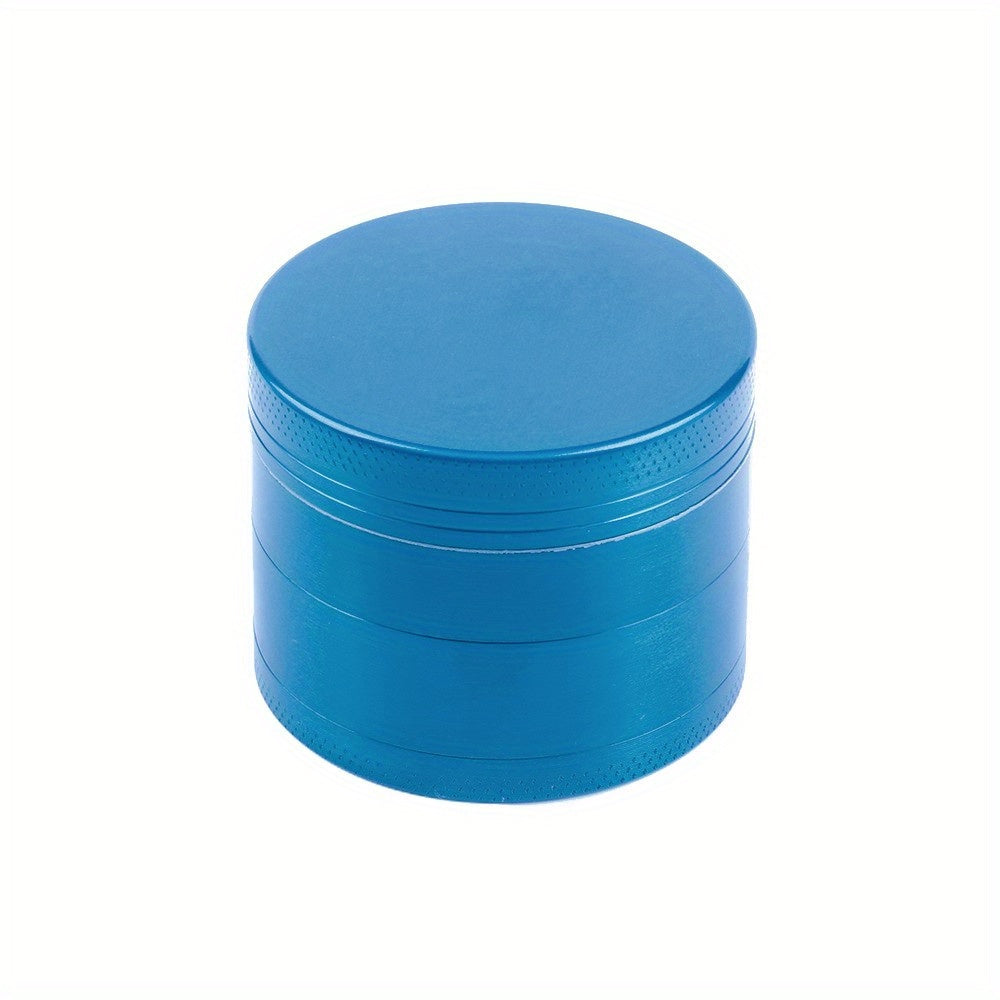 Four-Layer Aluminum Tobacco Grinder: Herb Grinder for Smoking Accessories"