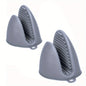 2-Pack Silicone Oven Mitts: Heat Resistant Pot Holders for Cooking & Baking