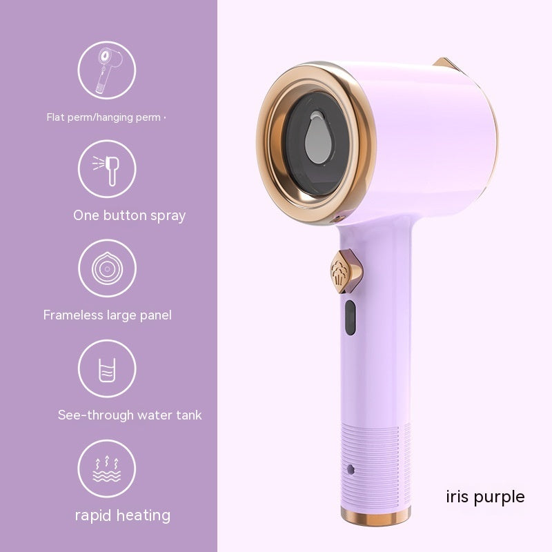 Handheld Garment Steamer: Portable Mini Fabric Steam Iron for Travel & Home - US Plug