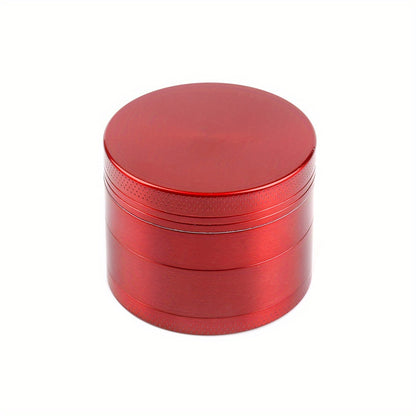 Four-Layer Aluminum Tobacco Grinder: Herb Grinder for Smoking Accessories"