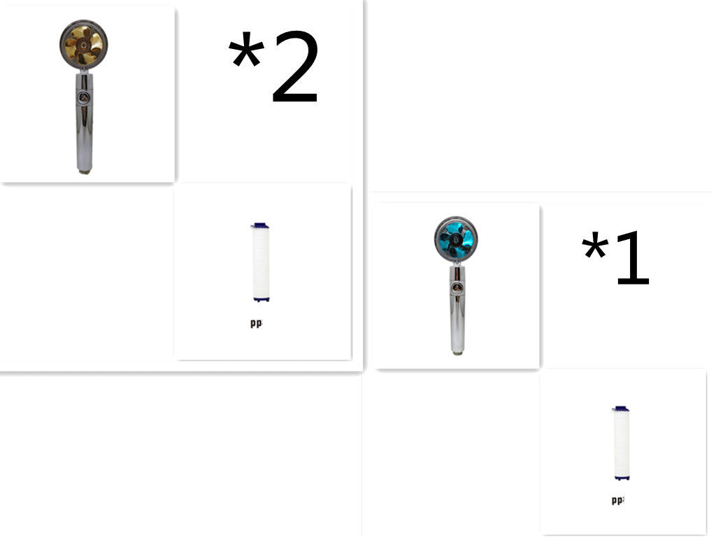 360° Rotating Shower Head: High-Pressure Water Saving