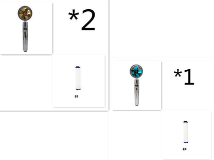 360° Rotating Shower Head: High-Pressure Water Saving