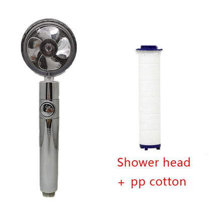 360° Rotating Shower Head: High-Pressure Water Saving