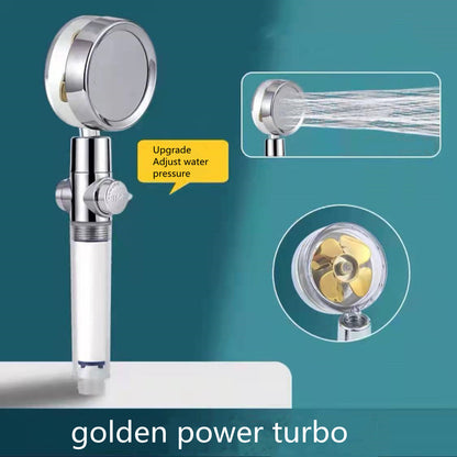 360° Rotating Shower Head: High-Pressure Water Saving