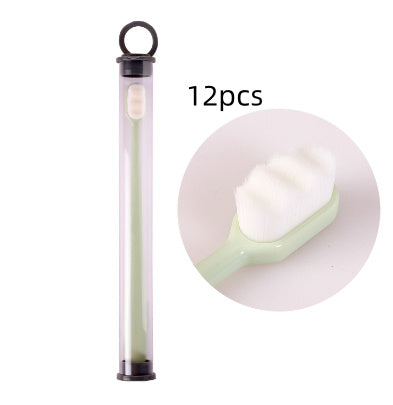 Ultra-Soft Toothbrush: Deep Clean, Portable Oral Care for Travel