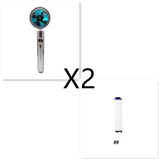 360° Rotating Shower Head: High-Pressure Water Saving