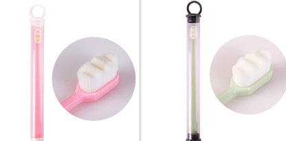 Ultra-Soft Toothbrush: Deep Clean, Portable Oral Care for Travel
