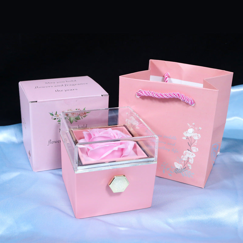 Rotating Rose Gift Box: Perfect Valentine's Day Surprise
