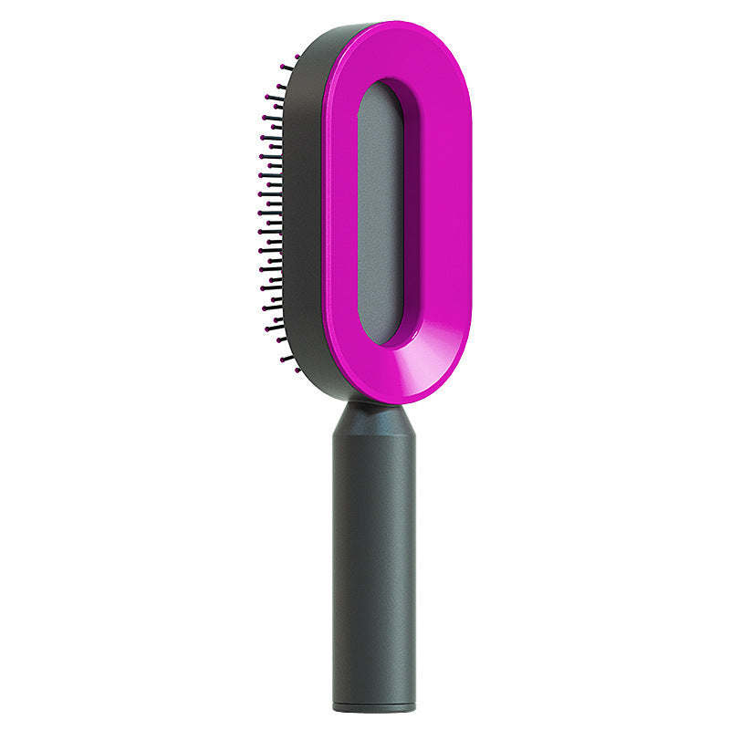 One-Key Cleaning Hair Brush: Massage, Reduce Hair Loss, Anti-Static