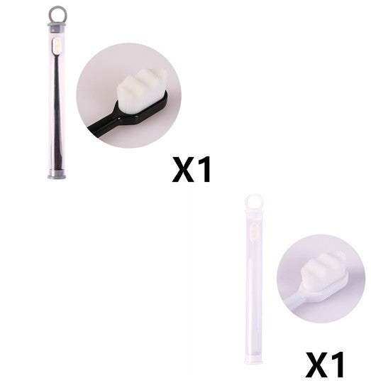 Ultra-Soft Toothbrush: Deep Clean, Portable Oral Care for Travel