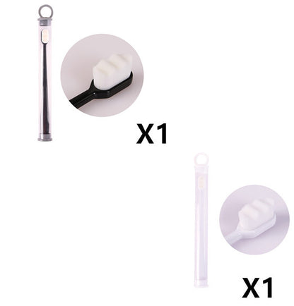 Ultra-Soft Toothbrush: Deep Clean, Portable Oral Care for Travel