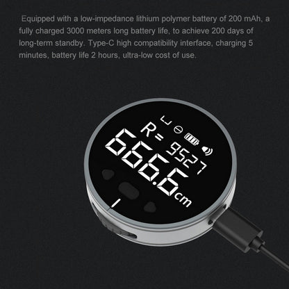 High Precision Digital Measuring Tape Ruler with LCD Display - Accurate Electronic Tool